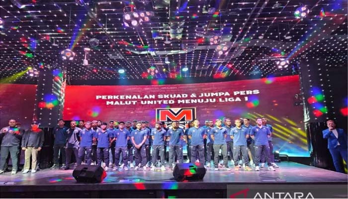 Malut United Perkenalkan Skuad untuk Arungi Liga 1